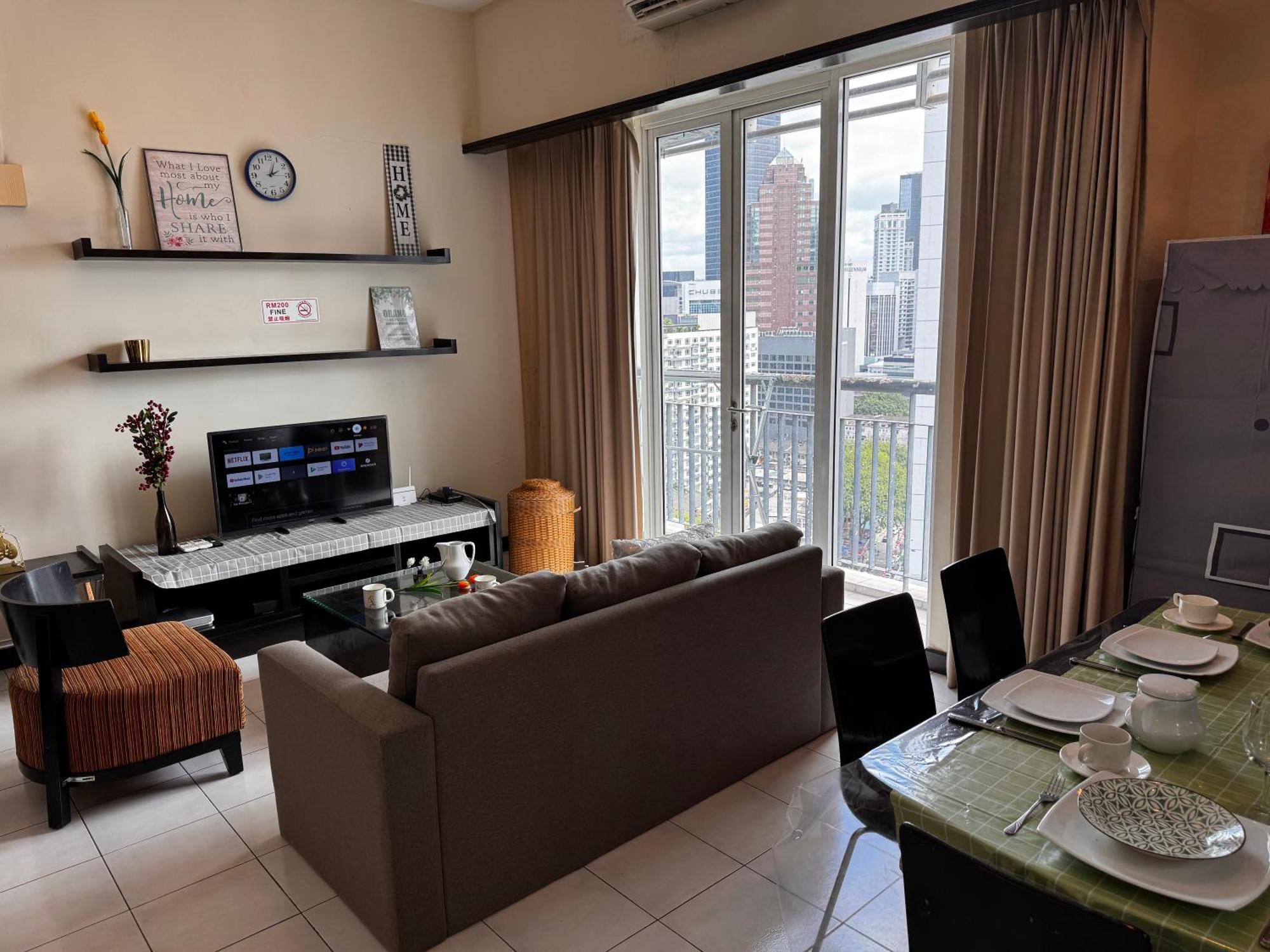 Pangsapuri 128 Bukit Ceylon 5 Minutes To Alor Street Klcc Bukit Bintang Pavilion 2r2b 8 Pax *